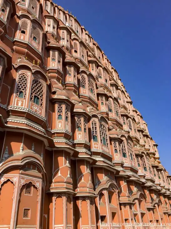 Cities in One of the World’s Golden Triangles Hawa-Mahal-Jaipur