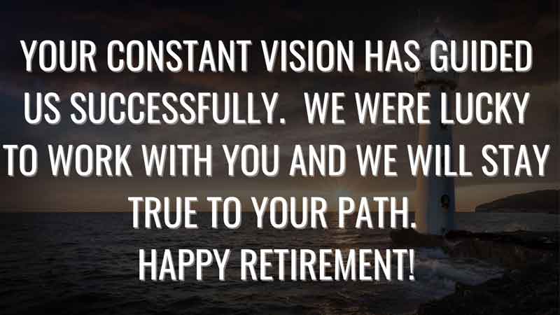Reirement-messages
