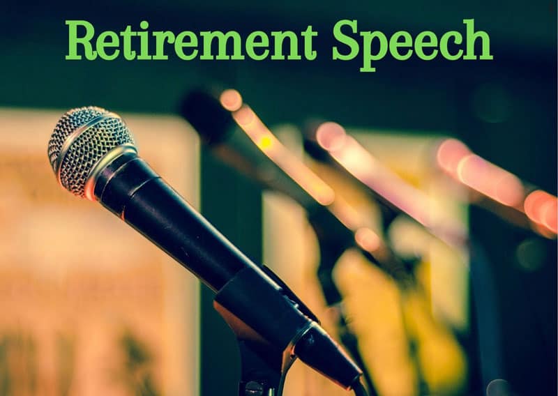 Retirement-Speech