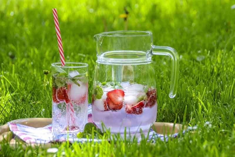 strawberry-and-mint-pitcher