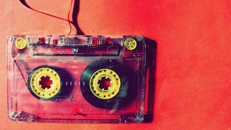 Cassette Tape Musical Retirement Speech