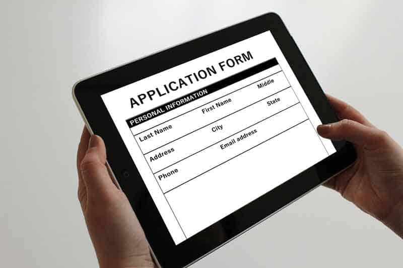 Online Application Form