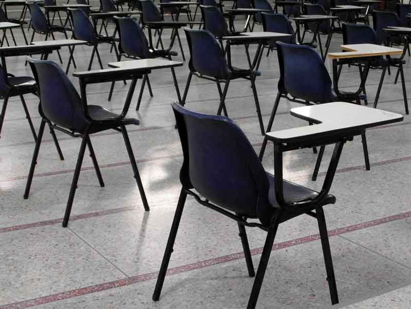 Single Exam Desks