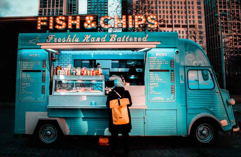 Fish and Chip Food Truck