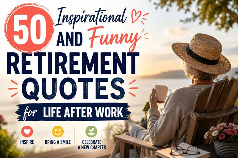 Inspirational and Funny Retirement Quotes